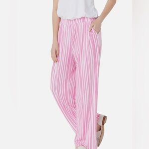 🆕 Elizabeth Clarke Striped Wide Leg Pants